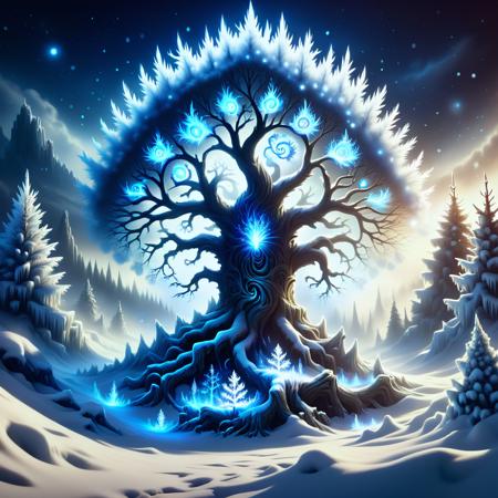 00685-[number]-2920186837-digital art, semi realistic hyper detailed masterpiece, dynamic, awesome quality,DonMSn0wM4g1cXL, snow ice magic, tree ent, male.png